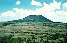 Cono de ceniza postal vintage Capulin Mountain casi nuevo de Nuevo México