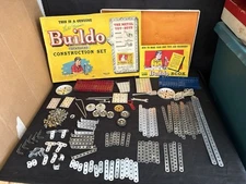 WESTON FARMER BUILDO 400 CONSTRUCTION SET 1946 incomplete Metal Building Set