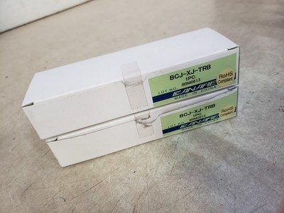LOT OF 2 - CANARE BCJ-XJ-TRB IMPEDANCE TRANSFORMER MALE 3 PIN XLR