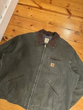 Vintage Y2k  06 Carhartt J97 MOS Jacket Mens 2XL Green Detroit Blanket Lined