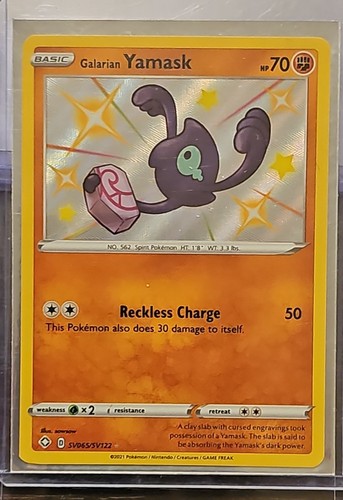 Galarian Yamask SV065/SV122 Shining Fates: Shiny Vault Holo