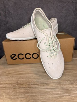 ECCO Lace Up Casual Shoes Beige EU 41 New Comfort Lightweight