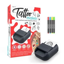 Blink Tattoo Maker Kit for Kids, Create & Print Custom Temporary Body Art DIY