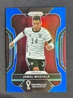 2022 Panini Prizm FIFA World Cup Qatar Soccer Prizms Blue Jamal Musiala #108 PSA 9