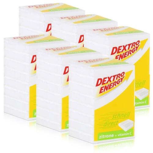 Dextro Energy Traubenzucker Zitrone 46g (6er Pack) - Bild 1 von 1