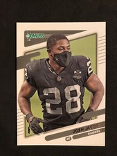 2021 Donruss #85 - Josh Jacobs - No Helmet VARIATION - Las Vegas Raiders