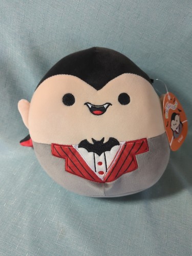 Nicht mehr produziert Neu mit Etikett Squishmallow 2023 Dracula Vlad Vampir 8 Zoll Plüsch Halloween - Bild 2 von 9