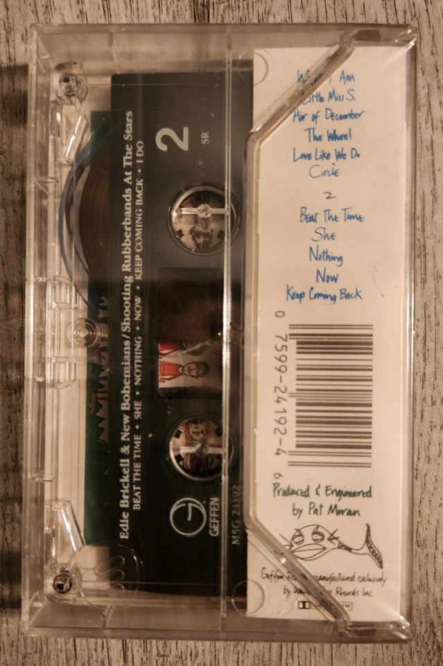 SEALED Edie Brickell & New Bohemians Cassette Shooting Rubberbands Hype What IAm - Image 3 of 3
