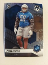 2021 Panini Mosaic Penei Sewell #370 Detroit Lions RC Rookie 