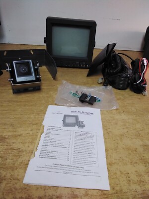 7'' VIDEO SAFETY SYSTEM B+W ELVS2709A Mono Video W/JCS-27A Safety Camera