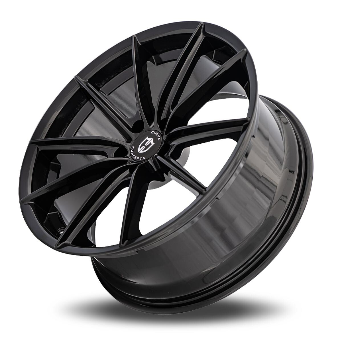22" Curva C46 Black Wheels for Porsche Panamera Cayenne Bentley Mulsanne