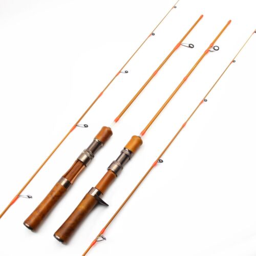 Spinning Casting Fishing Rod UL 1.5-8g Lure Ultralight Pole Travel Size Tackle - Picture 1 of 17