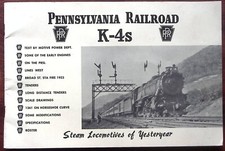 1967 PENNSYLVANIA RAILROAD K-4s STEAM LOCOMOT...
