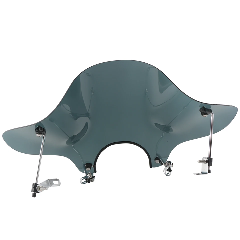 Kit de montaje de parabrisas de motocicleta para Harley Cruiser Honda Universal Foto 2 de 4