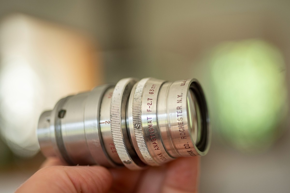 オールドレンズ　KODAK ANASTIGMAT 63mm 2.7 Lens Kodak Anastigmat 2,7/63mm for Movie Camera #2 | eBay
