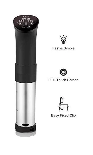 MISPO Sous Vide Cooker Precise Immersion Circulator with 1000W
Opens in a new window or tab