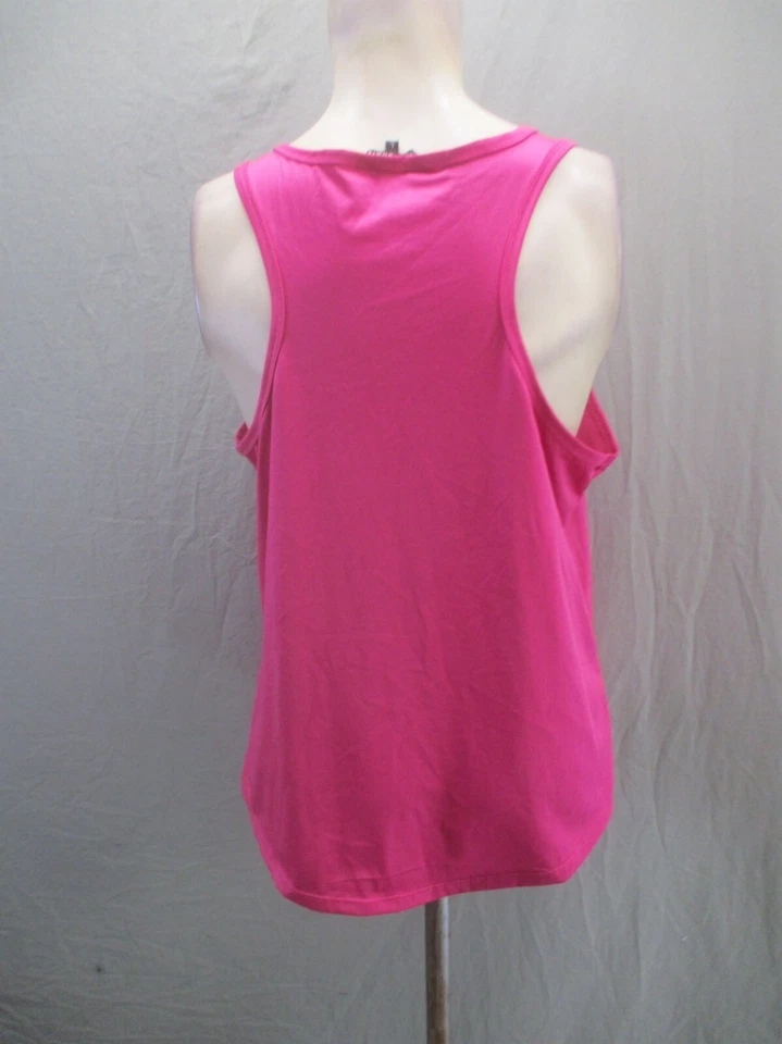 BEBE SPORT Size L Womens Pink Scoop Neck Racerback Lightweight Training Tank 285 - Изображение 4 из 4