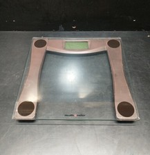 HEALTH O METER BODY WEIGHT CONTEMPORARY DIGITAL SCALE BEVELED GLASS HDM165DQ-37
