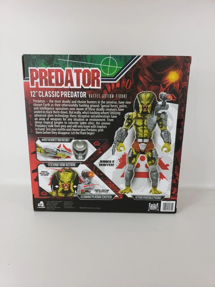 Predator collection 2021 classic predator 12-inch battle action figure NEW  - Image 3 of 4