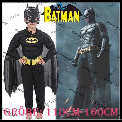Kinderfasching Batman Charakter Kostüm Kostüm Dark Knight Schauspielkostüm .22.