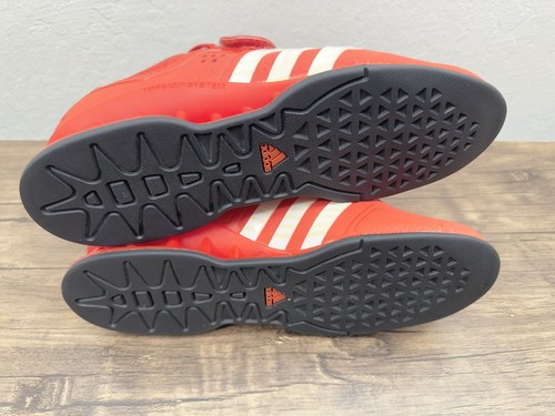 Adidas Adipower Power Lifting Para hombres Zapatos de Levantamiento de Pesas Talla 6 Rojo V24382 - Imagen 7 de 9