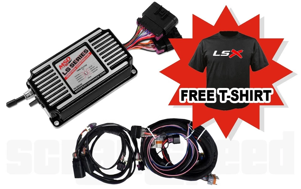MSD 60143 Black LS Carb Ignition Control Box Carburetor LSX LS1 LS2 LS3 - Image 1 of 4