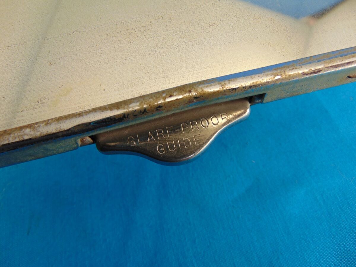 Vintage 1950's GM Guide Glare Proof Flipper Day Night Vintage 1950's GM Guide Glare Proof Flipper Day Night