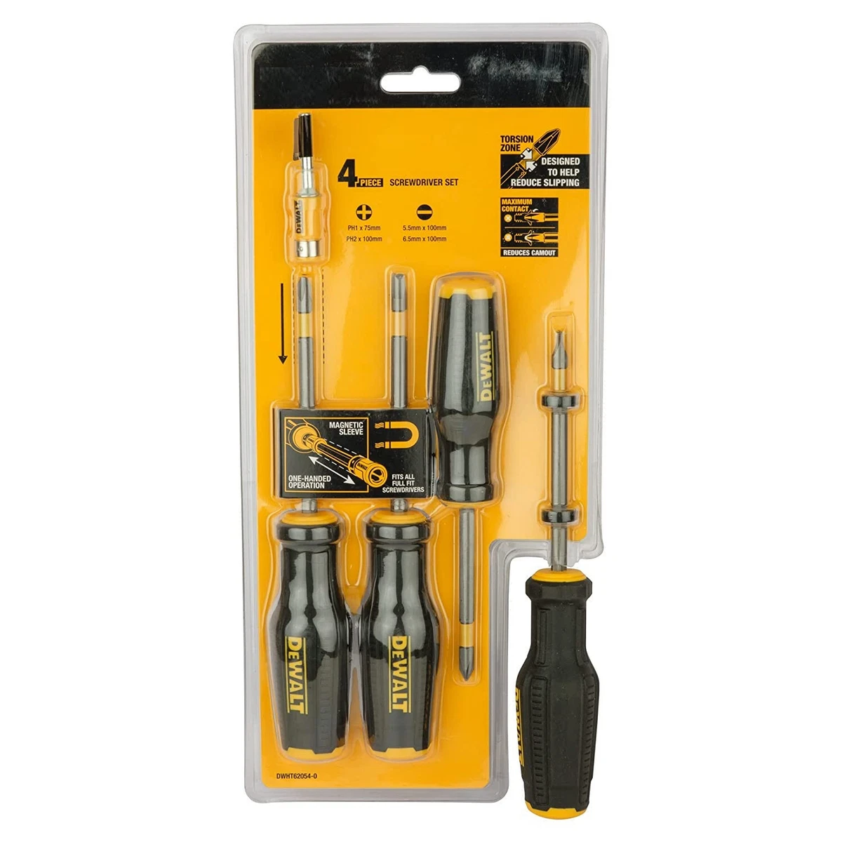 Ergonomic screwdriver clearance