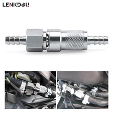 Tank Fuel Line Hose Quick Release Connect Disconnect Coupling Kit Set Universals