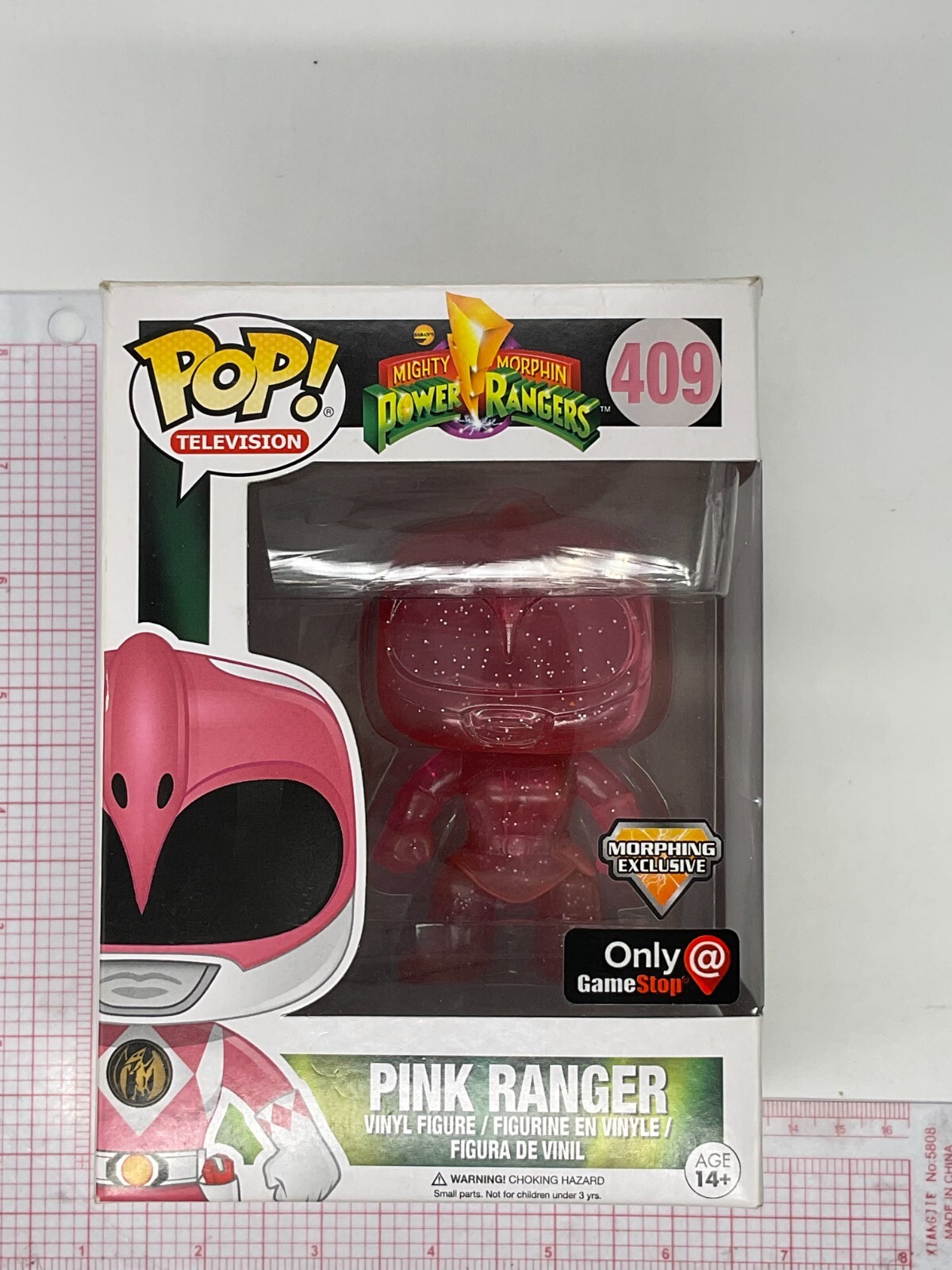Funko Pop! Televisión Power Rangers Pink Ranger Teletransporte #409 Ver Fotos C01