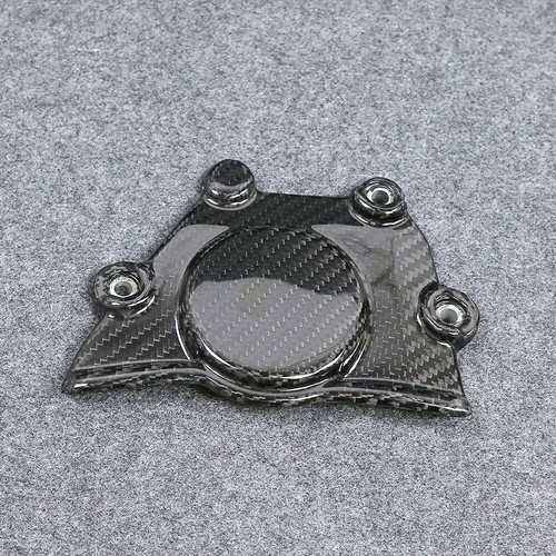 For Kawasaki ZX4RR ZX4R Dry Carbon Fiber Motorcycle Left Engine Cover Replace 1X - Picture 7 of 9