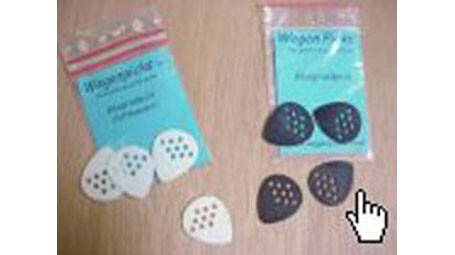 Wegen Bluegrass Picks 1.0 (4 Pack) (White) - Picture 1 of 1