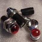 2pc RED JEWEL  6V PILOT LIGHT LAMP Power INDICATOR for Amplifier
