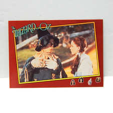 Wizard Of OZ Card 35 Scarecrow Dorothy