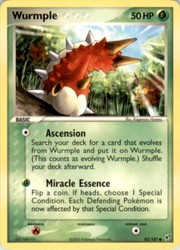 Wurmple 82/107 EX Deoxys Pokémon Card