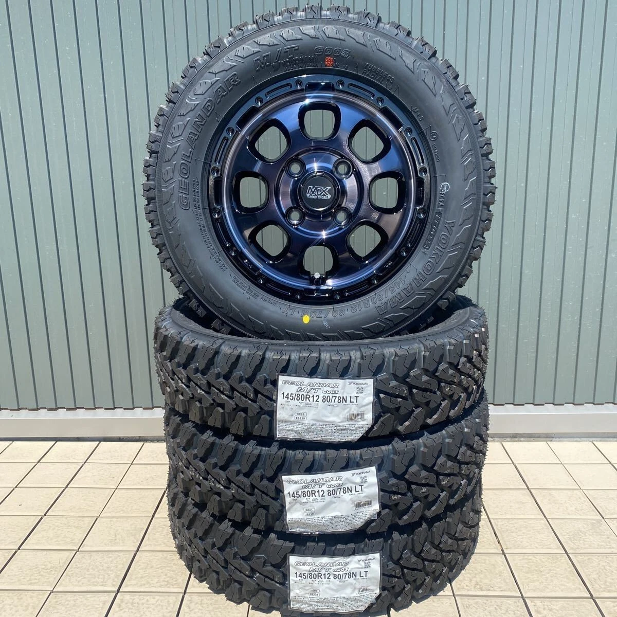 最安値爆買い 145/80R12 LT ヨコハマ ジオランダー M/T G003 JP