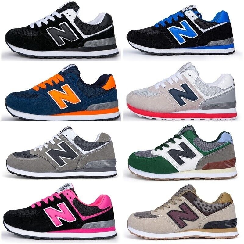 NB574 Mens Womens Lace Up Running Shoes Sports Gym Sneakers Trainers EUR36-46= NB574 Mens Womens Lace Up Running Shoes Sports Gym Sneakers Trainers EUR36-46=