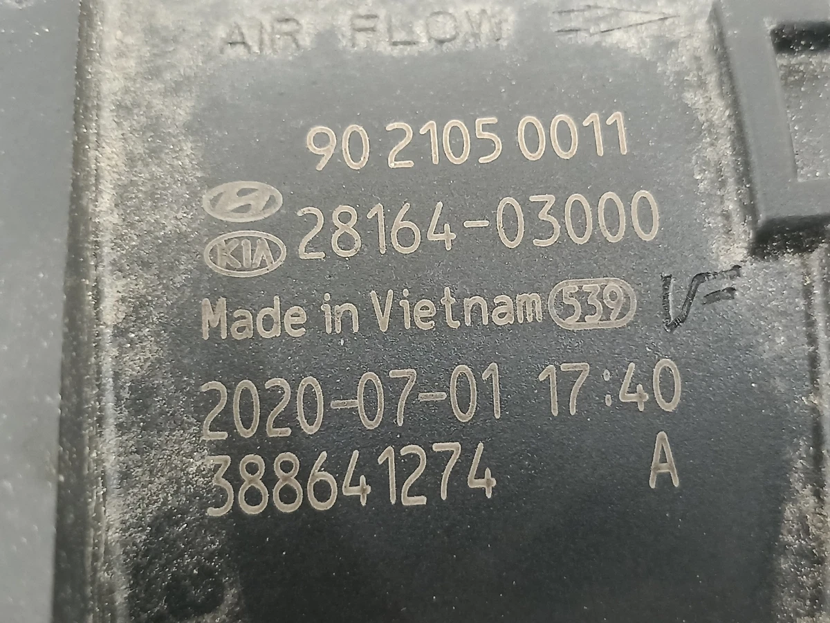 2816403000 LUFTMASSENMESSER / 388641274 / 5772359 FÜR HYUNDAI KONA 