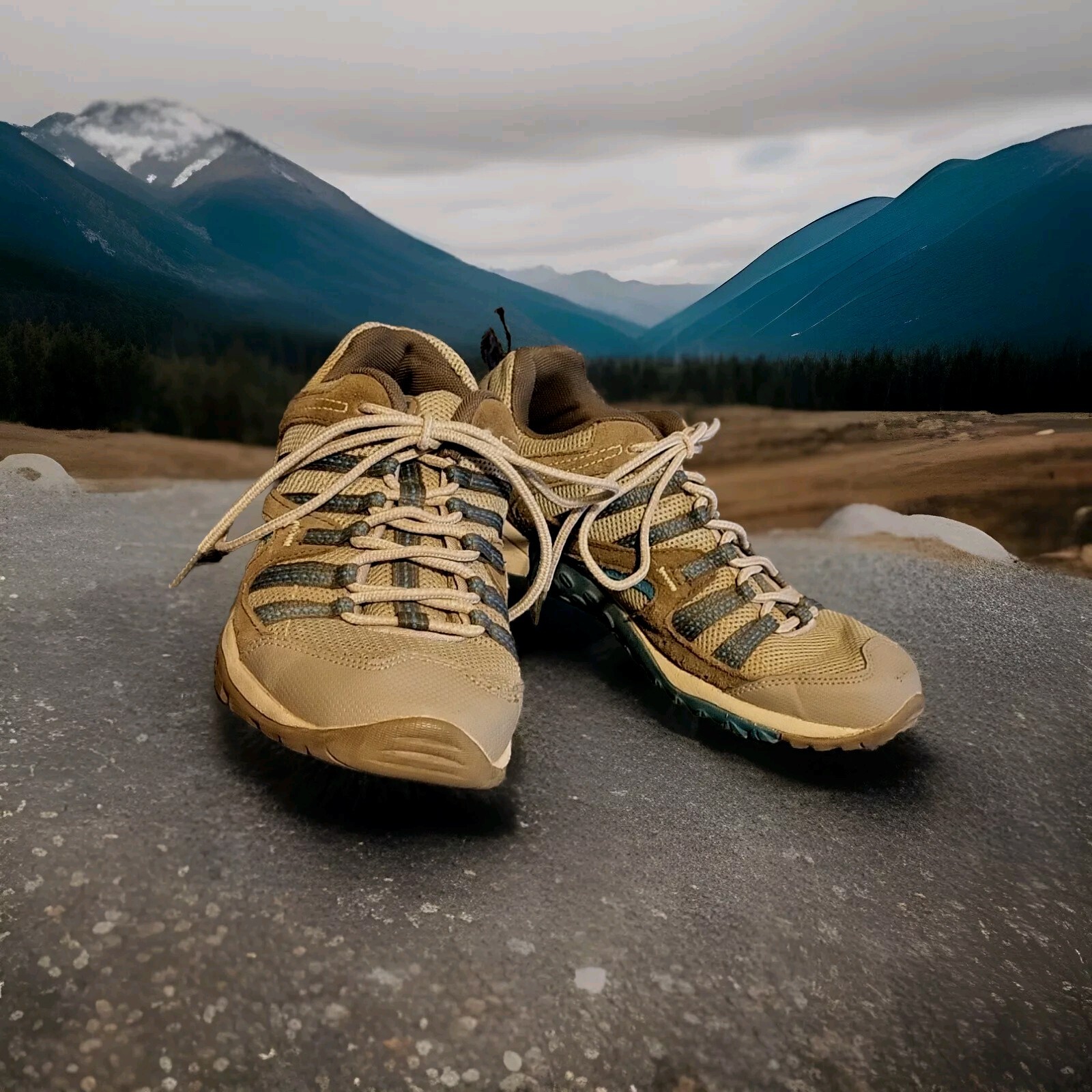 Scarpe da trekking Merrell Tuskora Brindle Adriatic da donna 7 5