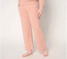Barefoot Dreams CzyChc Ultra Lite Rolld Edge Ankle Pant-Coral-Tall Small-A674678