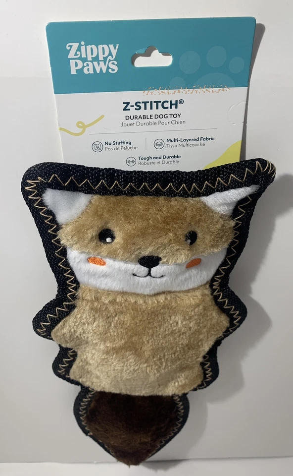 Zippy Paws Z-STITCH Stich Skinny Peltz Chipmunk Dog Toy NEW!! - Image 2 of 4