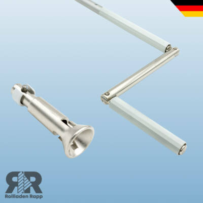 Kurbelstange mit Kupplungstrichter versch. Längen 120cm 135cm oder 150 Kurbel