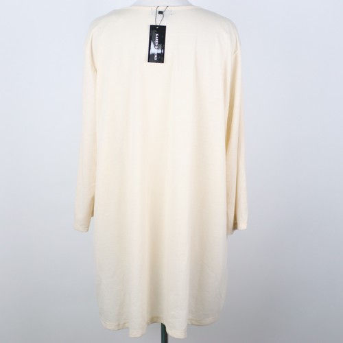 Blusa Top Karen Brooks Para Mujer 3X Bordada Cuello Cerradura Nuevo con Etiquetas - Imagen 2 de 4
