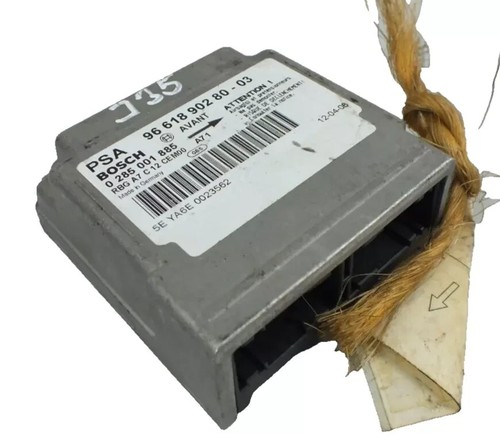 Steuergerät SRS PEUGEOT 207 9661890280-03 BOSCH 0285001885 Kabelbaum