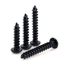 Socket Button Head Wood Screws Black Allen Self Tapping Grade 8.8 M3 M4 M5 M6