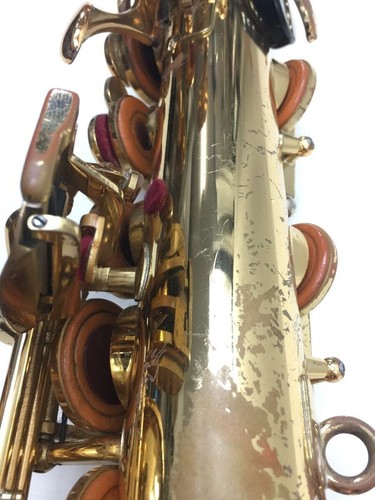 YAMAHA YAS-875 YAS875 Eb Saxofón Alto G1 Cuello Lacado Dorado Operación compr... - Imagen 5 de 9