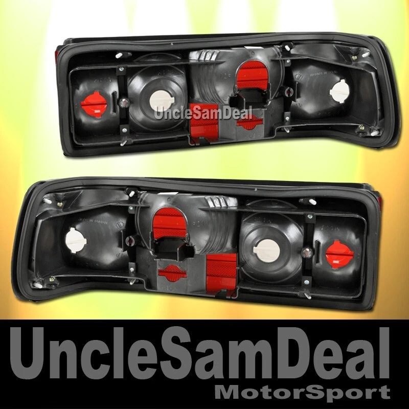 PARA MERCEDES BENZ CLASE S W126 SEAN CUPÉ EURO LENTE ROJA TRANSPARENTE PAR DE LUCES TRASERAS Foto 2 de 2