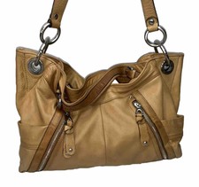 B Makowsky Handbag Leather Hobo Shoulder Bag ...