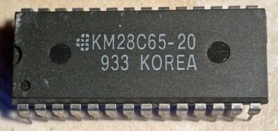 Samsung KM28C65-20 28C65 8K X 8 NMOS EEPROM - Electrically Eraseable | eBay