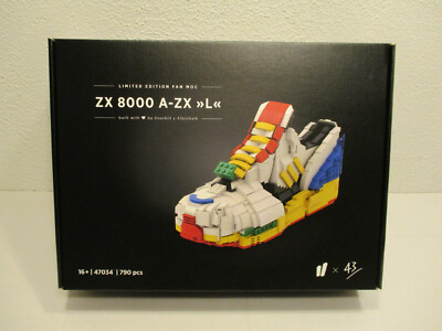 だぶる出品✩.*˚ Lego 47034 Adidas ZX 8000 A-ZX L Fan MOC 43